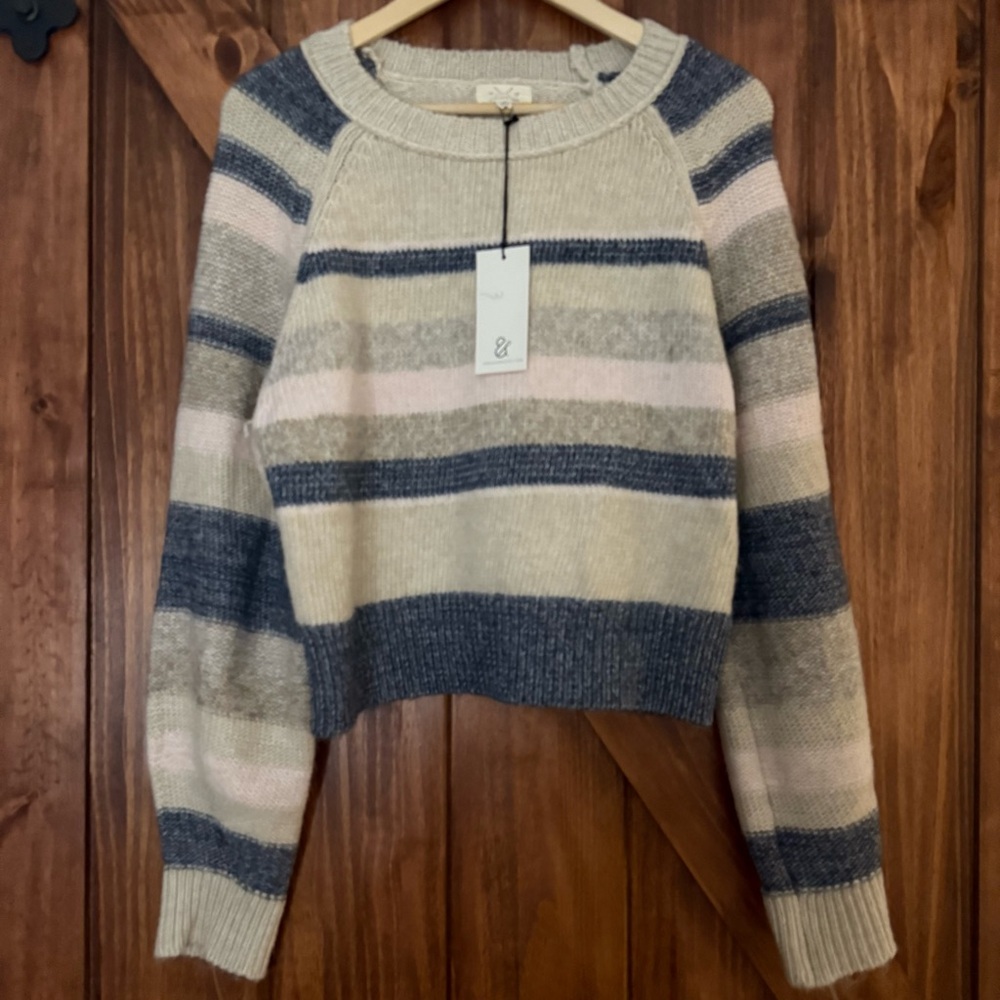 NWT Thread & Supply Striped Women's Sweater Small